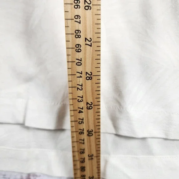 NWT Tommy Bahama Tropic Isles Silk Hawaiian Shirt XXL Regular Fit White ST325384 - Picture 9 of 10